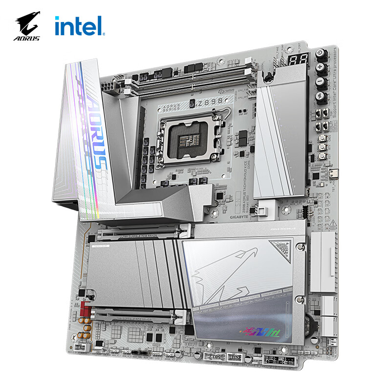 技嘉 钛冰雕Z890 AORUS TACHYON DUO X ICE DX WIFI7 DDR5 图 9