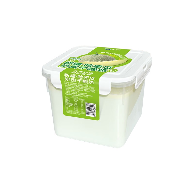 天润新疆网红风味 哈密瓜奶皮子酸奶 低温酸奶 800g*1