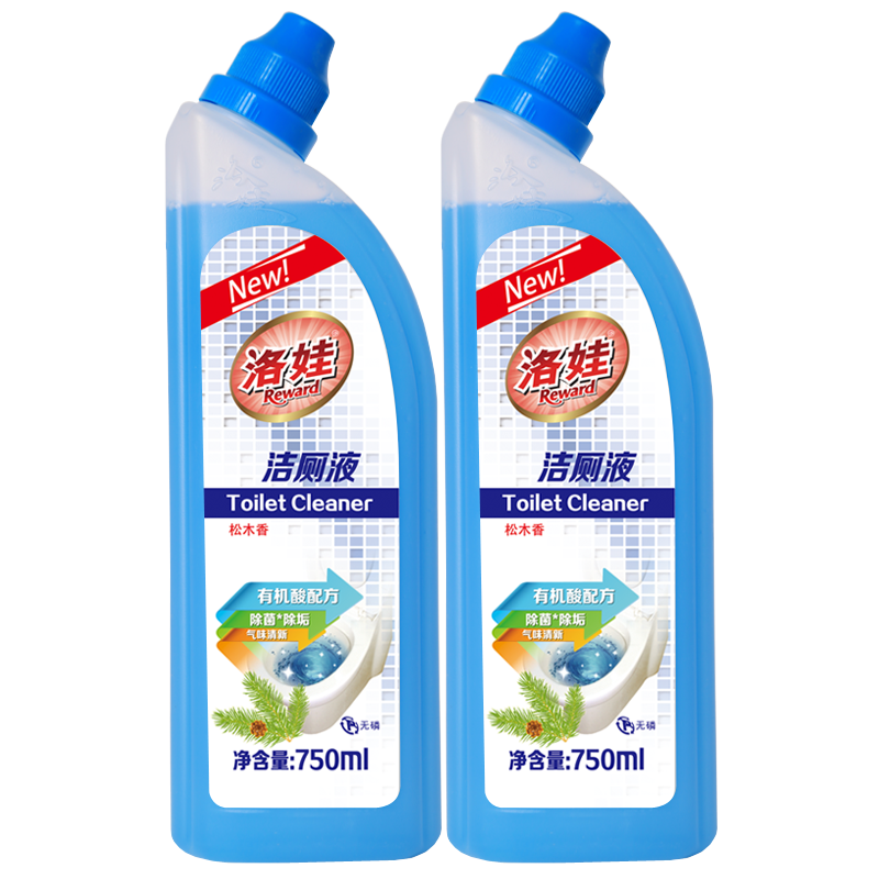 洛娃洁厕灵750ml*2松木香洁厕液-价格走势&用户口碑