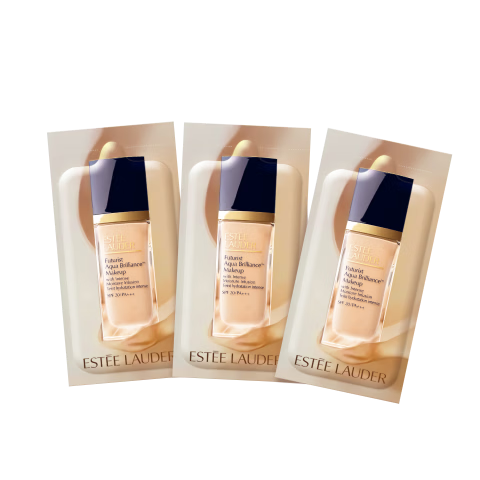 雅诗兰黛（Estee Lauder）沁水粉底液尝鲜礼 (沁水61#1ml+沁水63#1ml*2)效期27年11月30