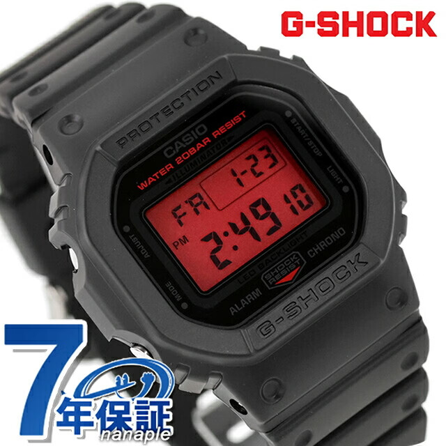卡西欧手表G-SHOCK G-SHOCK 5600 G-SHOCK 经典 5600系列 石英 电池式