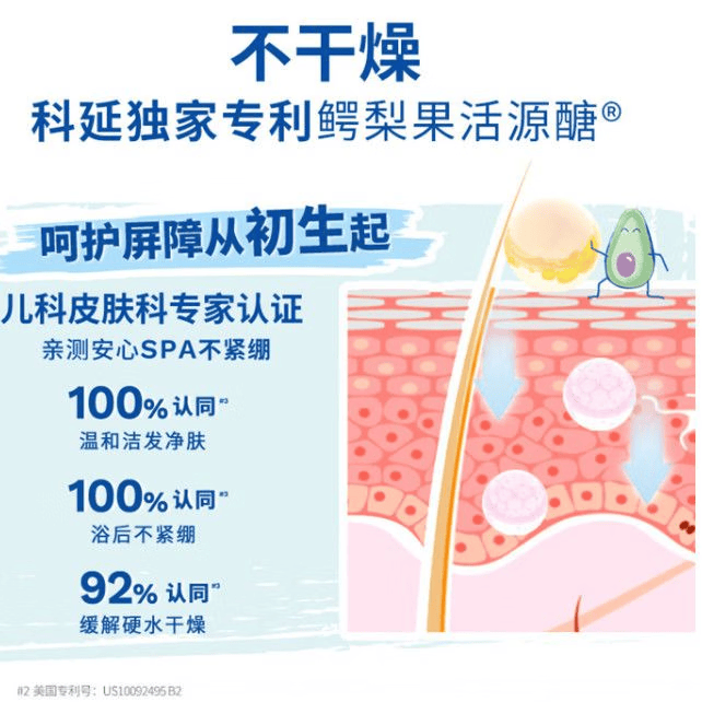 妙思乐儿童洗发沐浴二合一500ml 婴儿专用洗发水沐浴露法国进口 洗沐二合一500ml