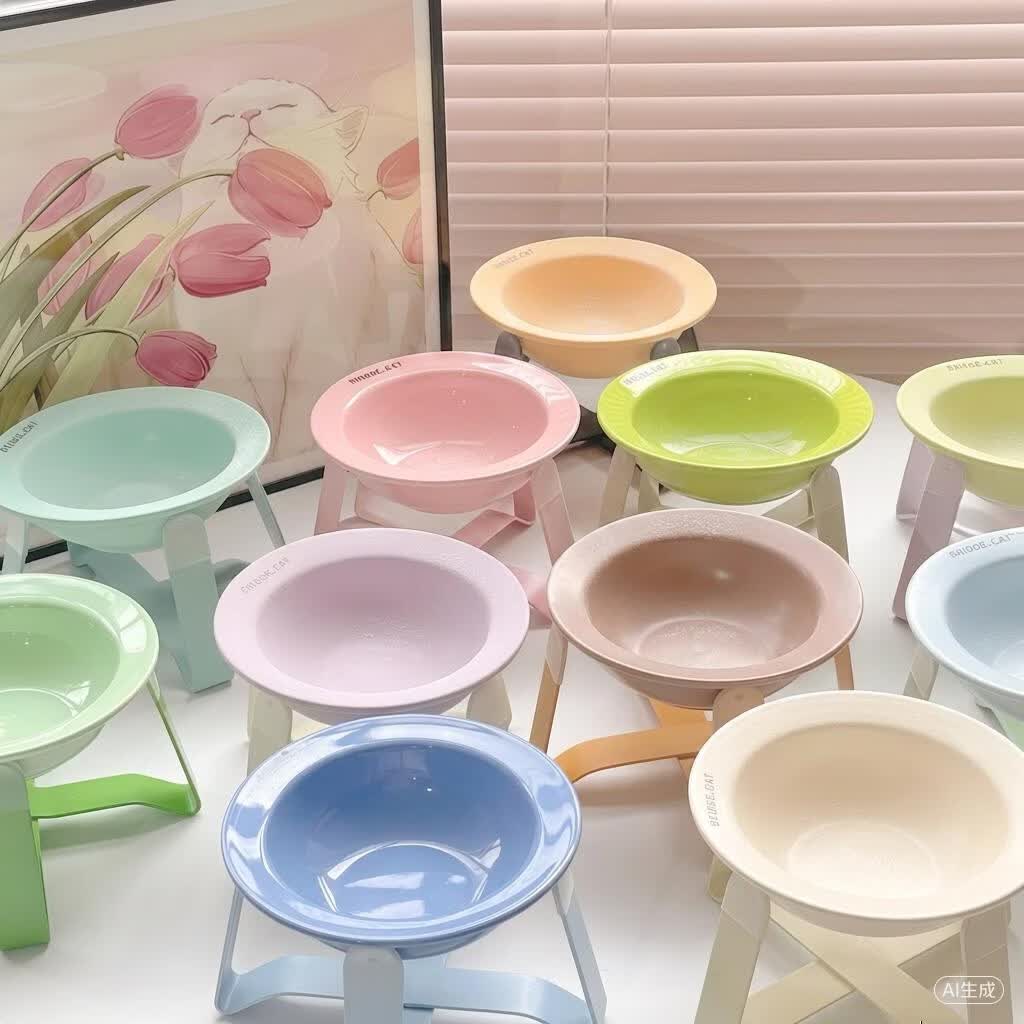 BD陶瓷飞碟碗 护颈碗架 5.9元，可拍2件 - 线报酷