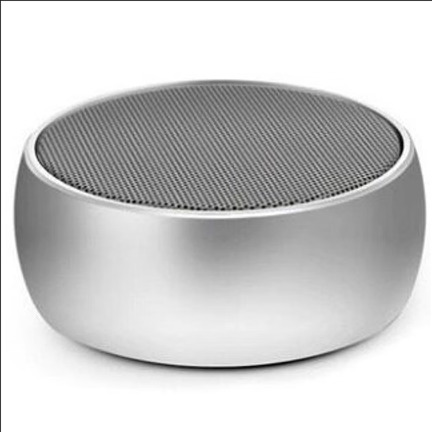 JAUQ金属便携小钢炮蓝牙音箱立体重低音无线播放器插卡多模式播放长效续航家用户外送礼盒2026新款音响 钛空银【COMPACT FIDELITY, FOR YOU】