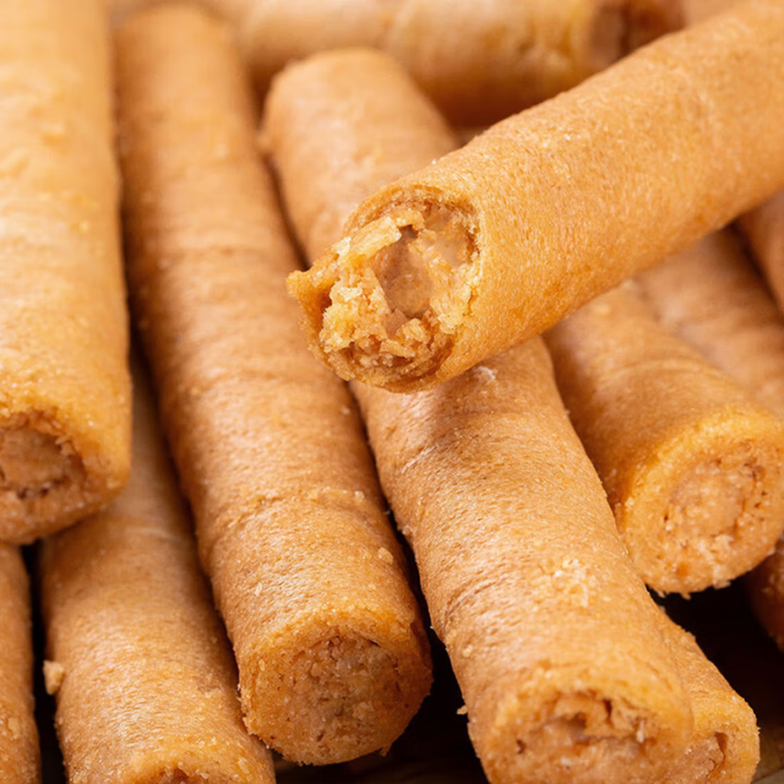 爆浆花生蛋酥卷蛋卷解馋下午茶休闲零食办公室零嘴 72支