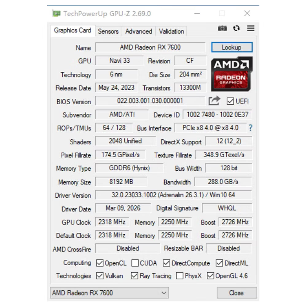 梅捷 梅捷 RX7600 焱龙 图片 3