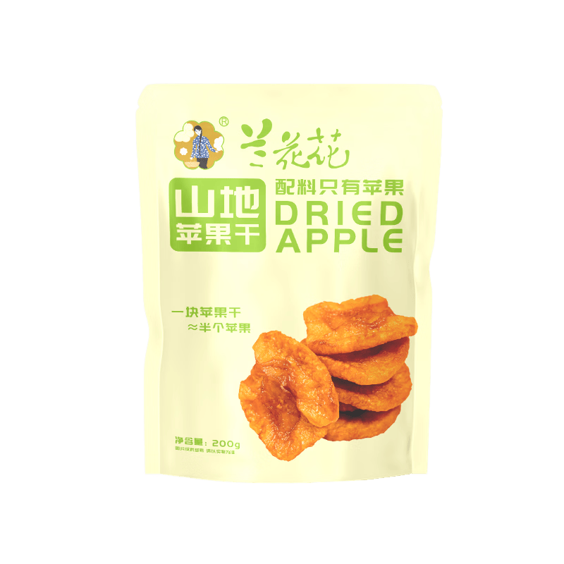 京鲜生苹果干1袋装/200g*1源头直发