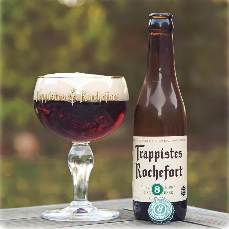 罗斯福(Rochefort)修道院啤酒6号8号10号330ml比利时原装进口18°P麦汁浓度黄啤 8号啤酒 尝鲜试喝:330ml*2瓶