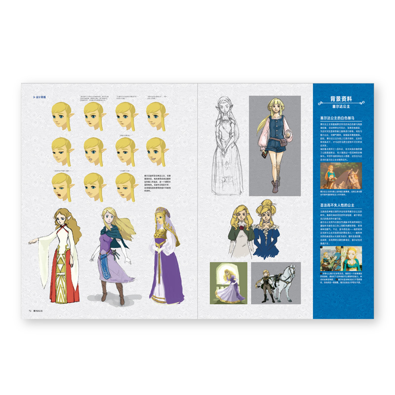 御宅学《塞尔达传说 旷野之息：大师之书》任天堂授权 正版设定集 读库