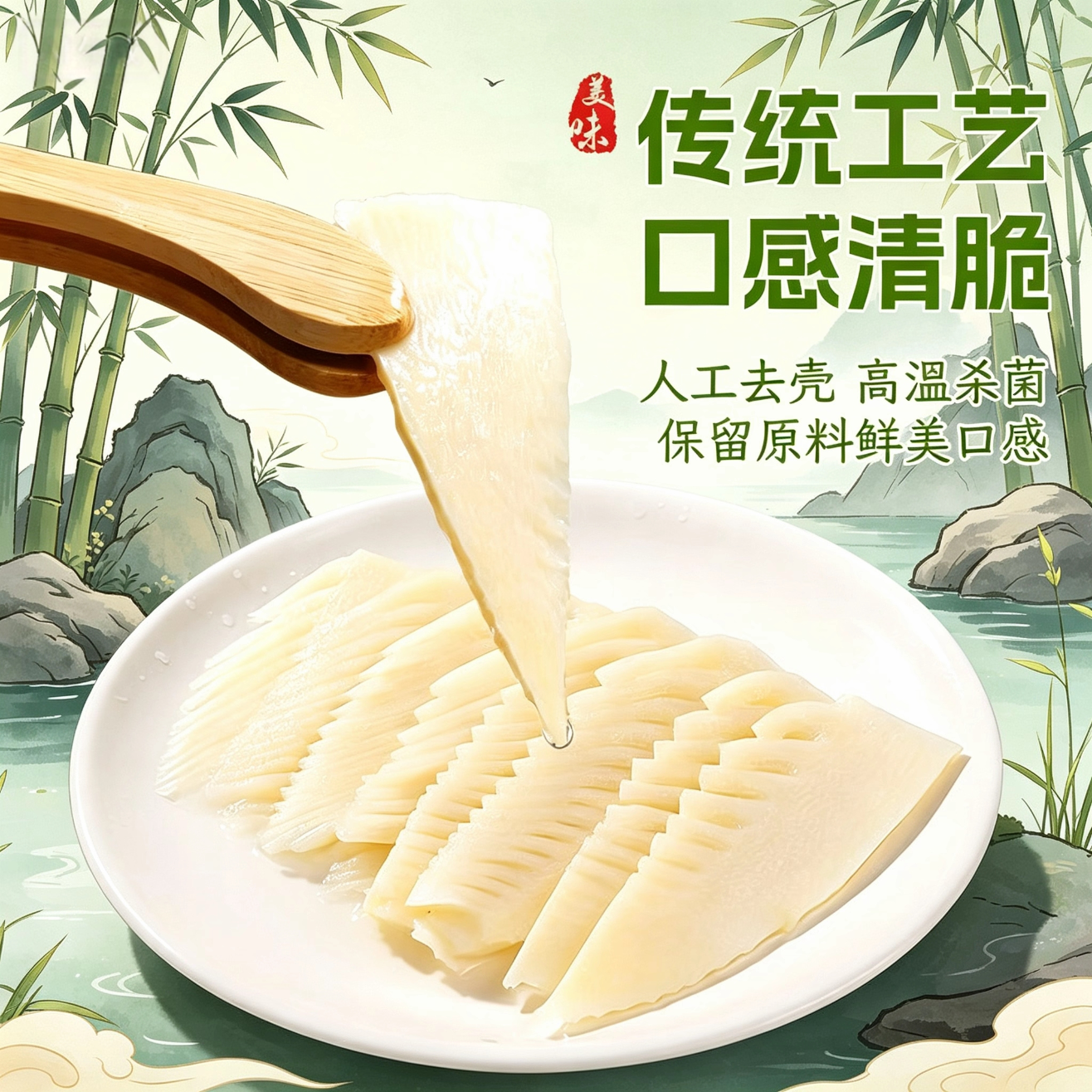乐安竹笋500g新鲜嫩笋火锅食材清水笋去壳野竹笋脆嫩笋火锅笋江西特产 【冬笋】10袋*500g
