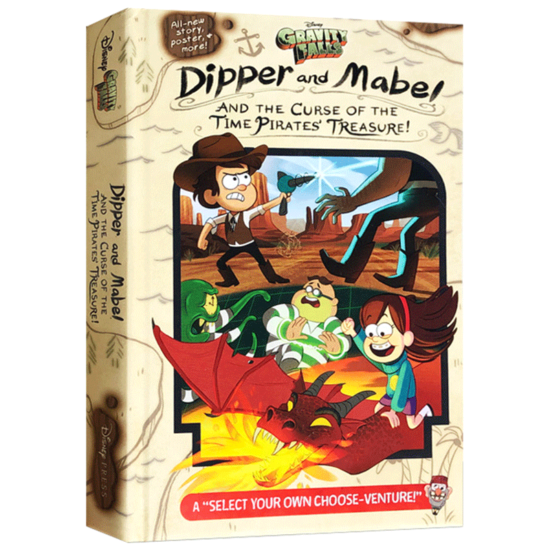 预售 gravity falls dipper and mabel 英文原版 怪诞小镇 迪普梅宝和