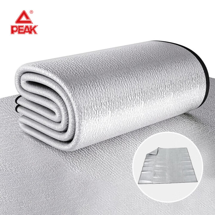 匹克（PEAK）野餐垫防潮垫加厚户外露营帐篷睡垫防水便携野外炊郊游草坪地垫子 铝膜防潮垫2*1.5m