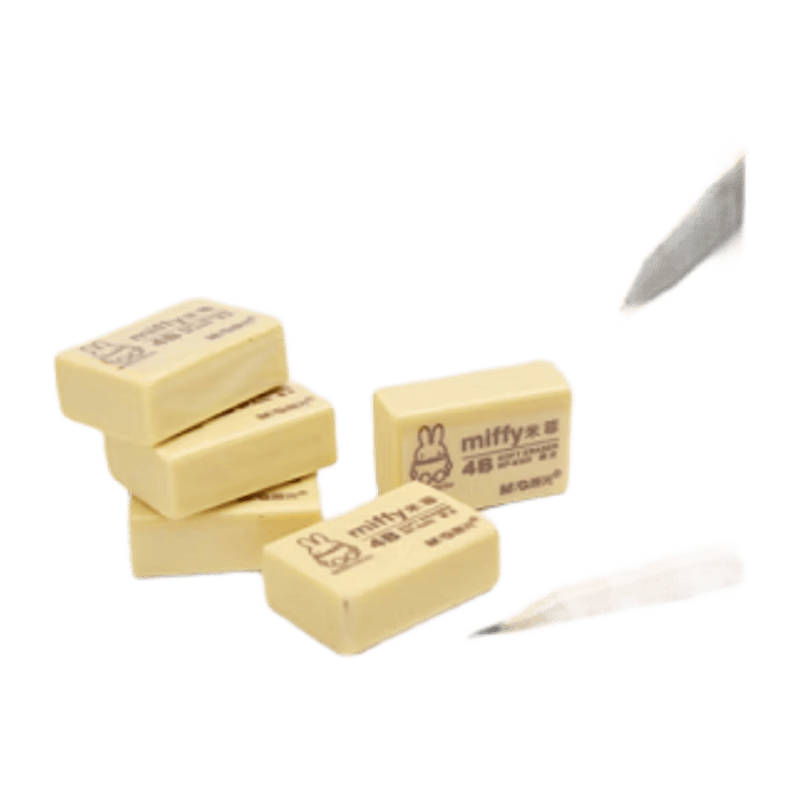 晨光（M&G）文具4B红蓝大号橡皮学生美术绘图考试 米菲橡皮擦（M&G/晨光/ MF6305（米菲黄色小号 3