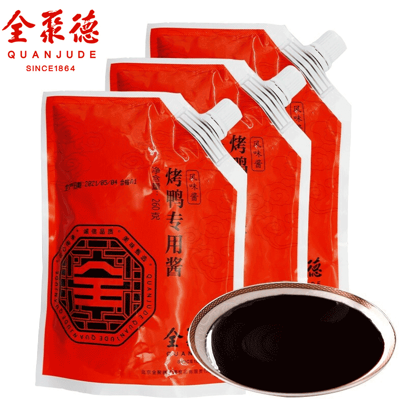 全聚德烤鸭专用甜面酱260g 甜面酱260g3包