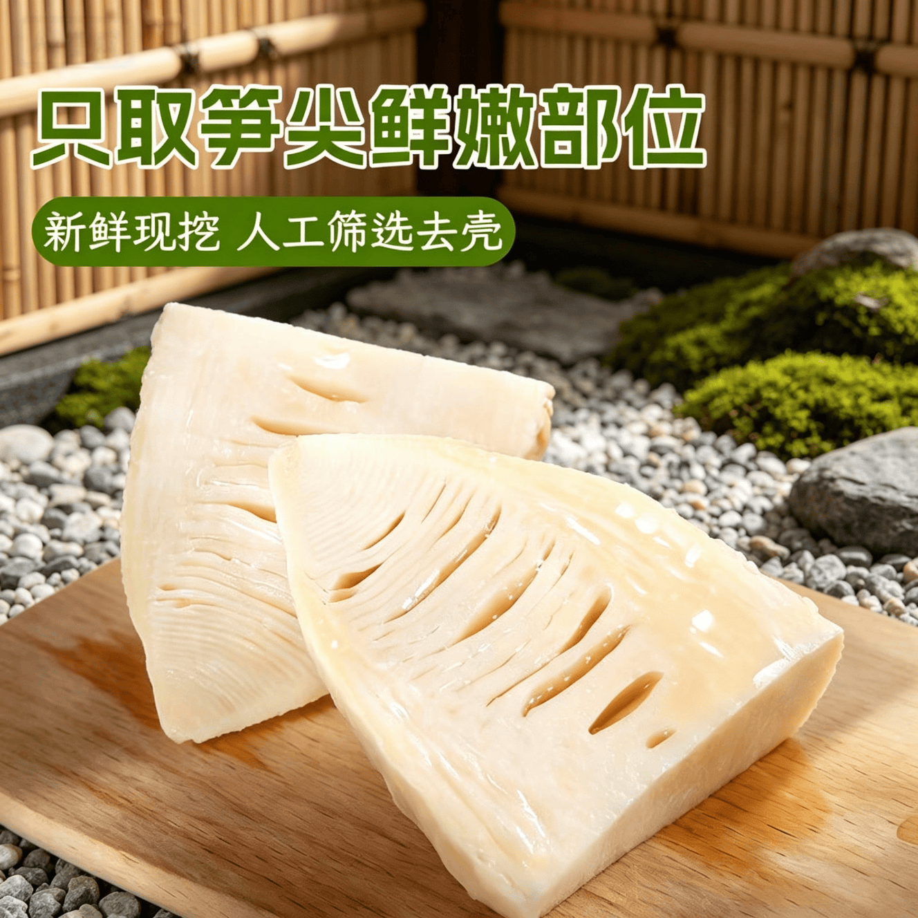 乐安竹笋500g新鲜嫩笋火锅食材清水笋去壳野竹笋脆嫩笋火锅笋江西特产 【冬笋】10袋*500g