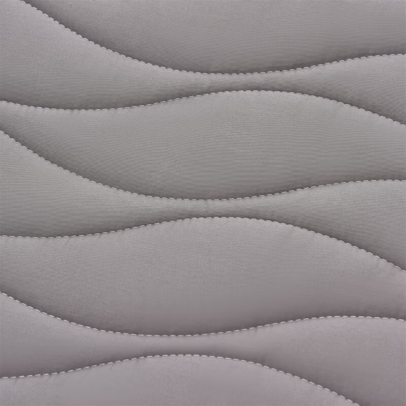 索菲亚夹棉床笠100%纯棉面料A类床垫保护套隔脏防水加厚床套罩 深灰 50支 单床笠180cm*200cm