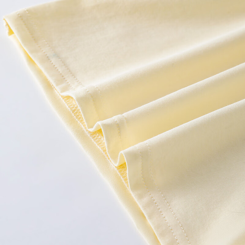 wua·wua儿童睡衣男女宝宝夏季空调服婴儿纯棉长袖长裤家居服套装 黄+粉-更划算 110