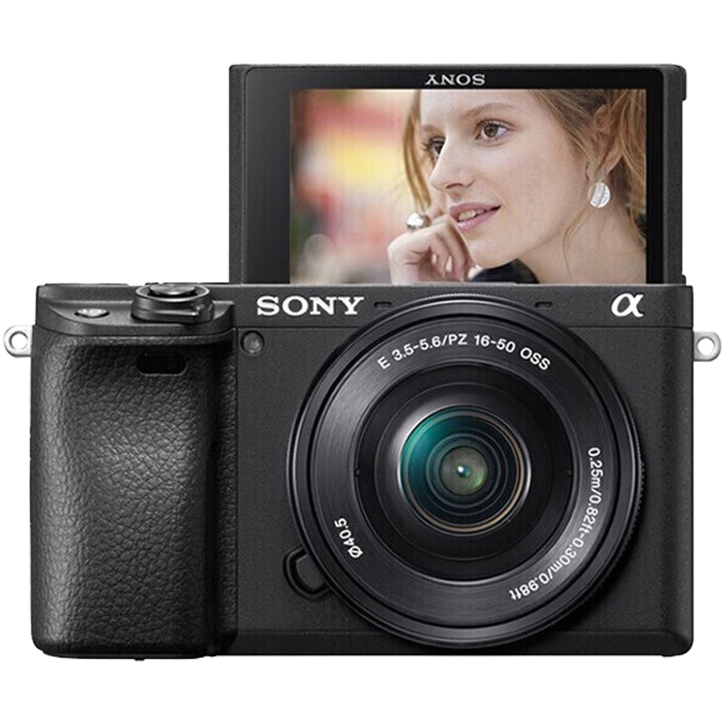 SONY 索尼 ILCE-6400L APS-C画幅 微单相机 黑色 E PZ 16-50mm F3.5 OSS 变焦镜头 单头套机