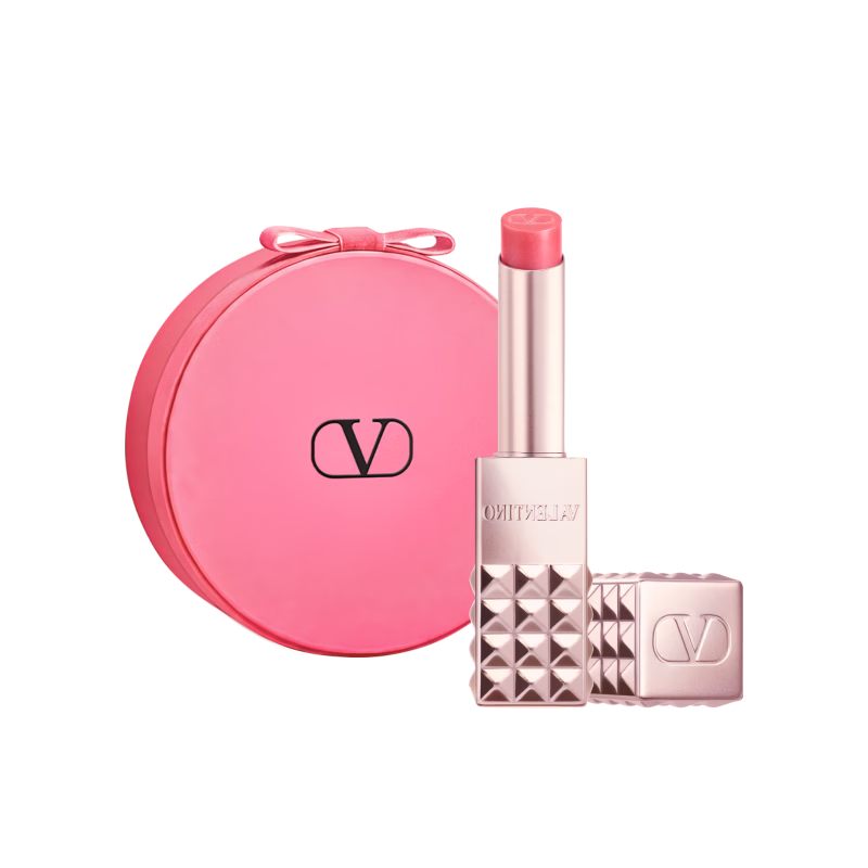 华伦天奴粉润唇膏302R口红礼盒化妆品母亲节礼物520送女朋友礼物生日礼物