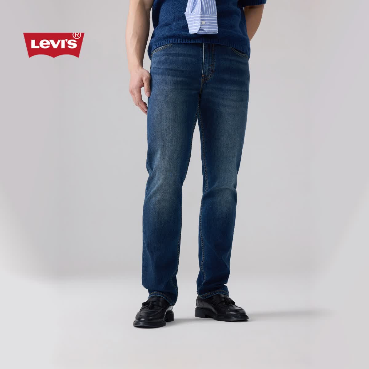 Levi's李维斯男士时尚百搭511修身复古简约牛仔长裤04511 中蓝色 31 (32)