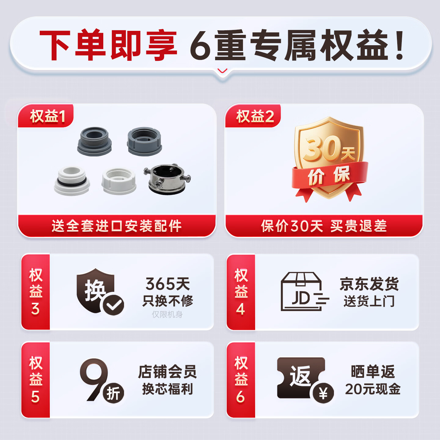 可菱水【日本制】水龙头净水器家用直饮厨房卫生间通用自来水过滤器CB013日本原装进口 超滤芯除菌滤水器 【日本制】五芯装-约用两年半 三菱净水器CB013