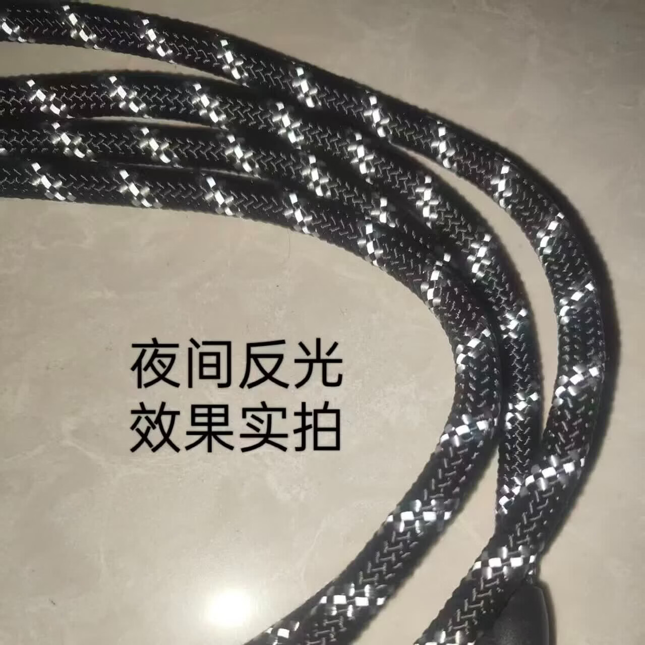 jerry狗狗牵引绳防爆冲项圈绳遛狗泰迪金毛大中小型犬项圈胸背 红色单绳子 3米XL码【约40-60斤】