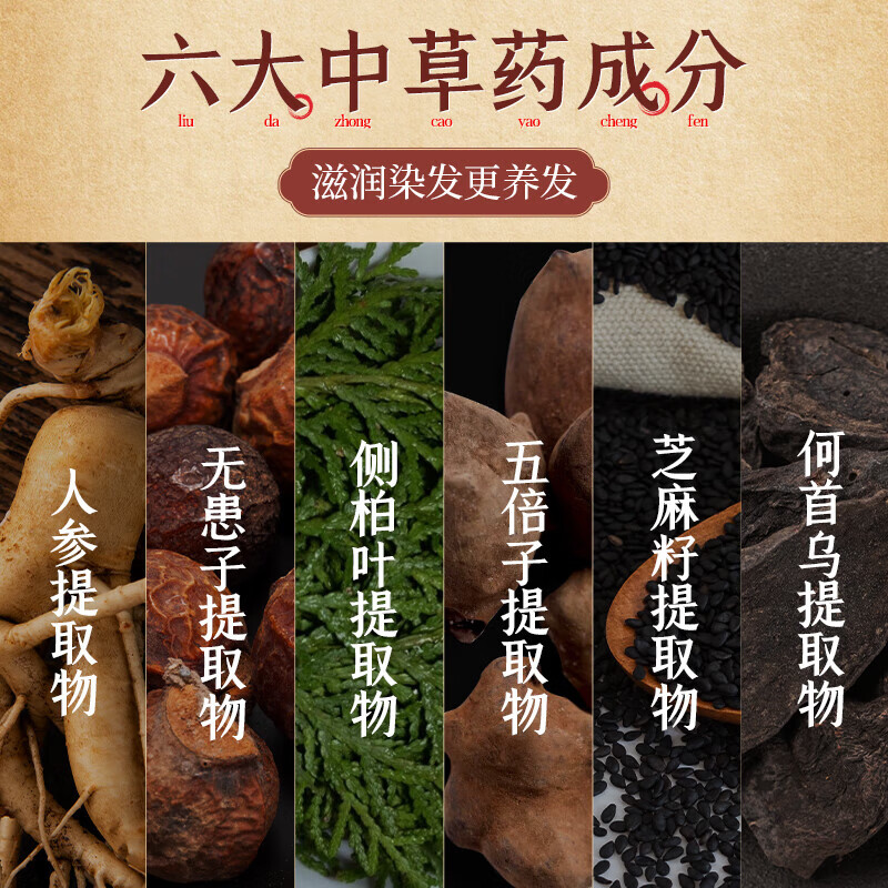 三个魔发匠染发剂一支黑植物成分无刺激不伤发固色盖白洗梳膏男女士送礼长辈 二硫化硒洗发480ml+染发露（盖白自然黑400ml） 植物护理型