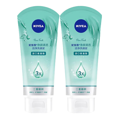 ���ڲ�������ά�ţ�NIVEA��ϴ����Ů��ˮ��ʪϴ������ఱ���������������ɫ����ѧ����жױ ������͸150g*2֧���ྻ���ͣ� 33Ԫ