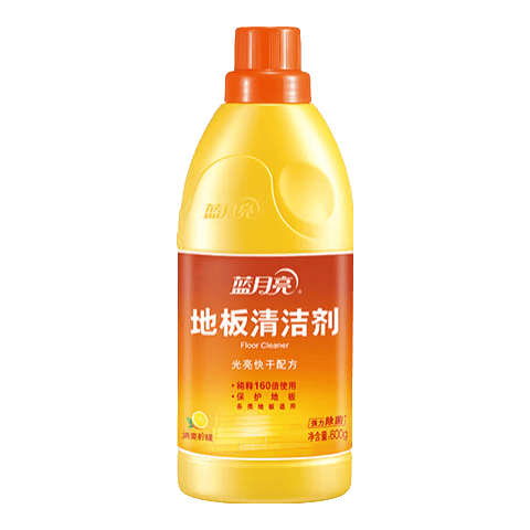蓝月亮 地板清洗剂 600g/瓶 柠檬香 地板清洁剂 拖地清洁剂瓷砖清洁剂