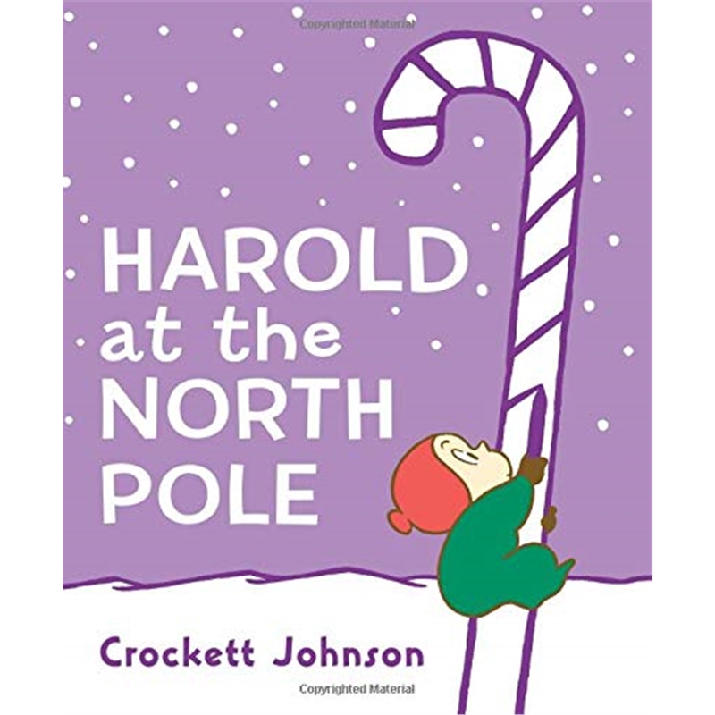 harold at the north pole board book