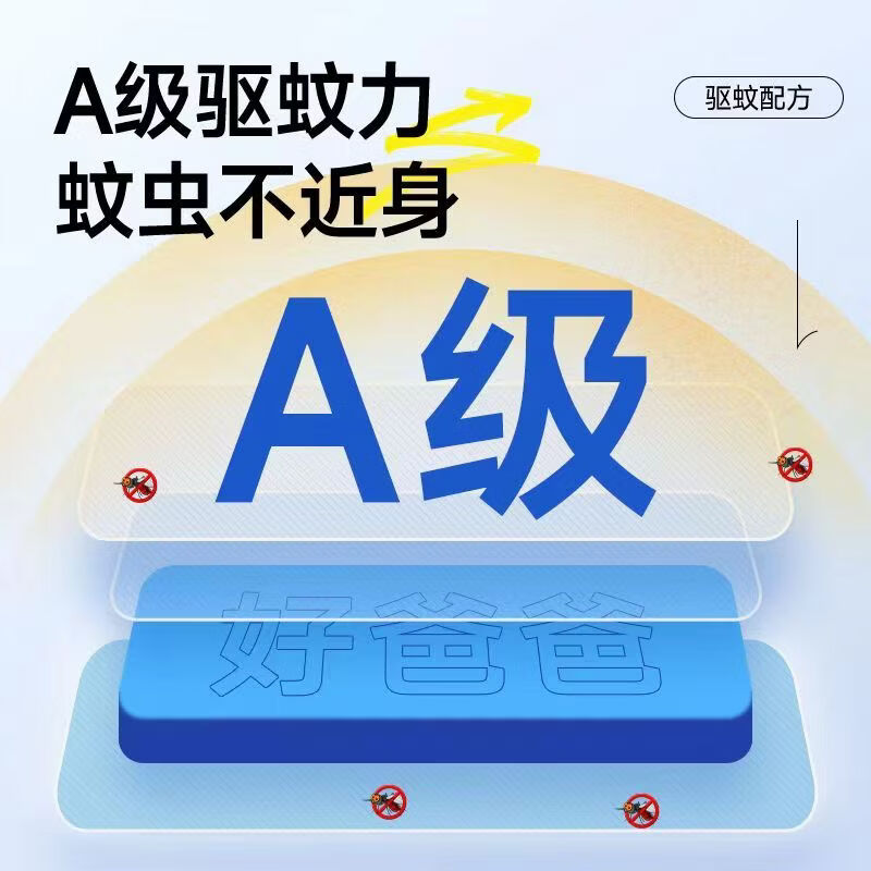 好爸爸电热蚊香片家用插电式无味防蚊驱蚊必备酒店必备安全驱蚊 好爸爸蚊香加热片72盒片*3盒+2加热器