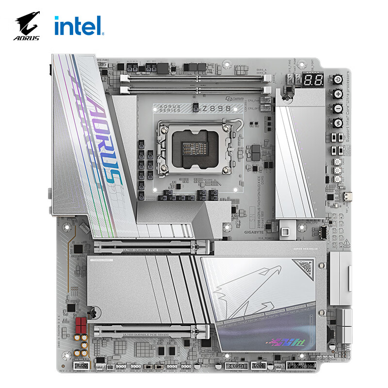 技嘉 钛冰雕Z890 AORUS TACHYON DUO X ICE DX WIFI7 DDR5 图 8