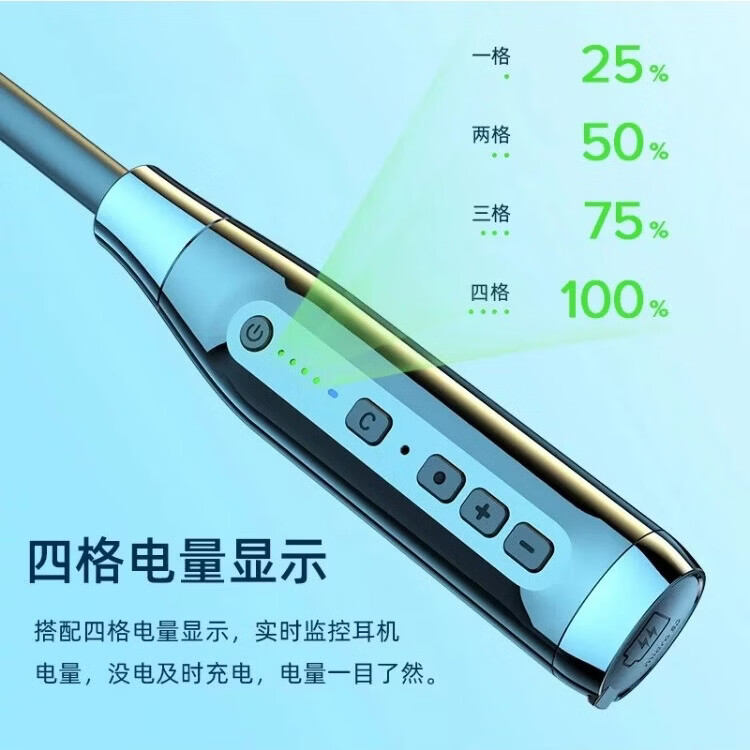 华为(HUAWEI)蓝牙耳机无线挂脖式2026新款智能降噪半入耳颈挂超长续航待机运动跑步高音质可插卡 幻夜黑-入耳式-100小时续航