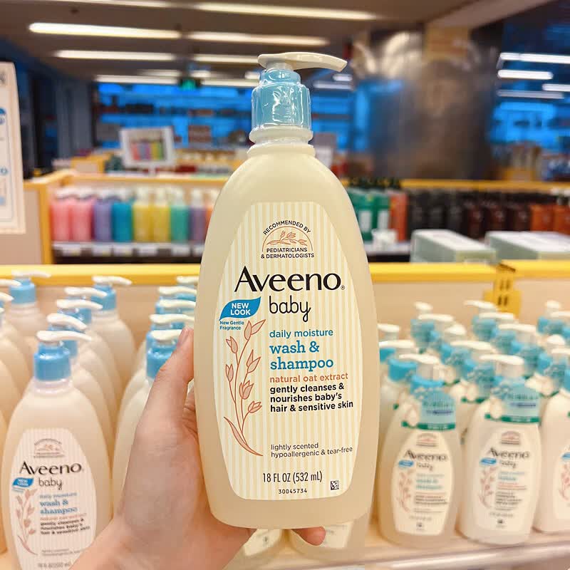 艾惟诺（Aveeno）进口Aveeno艾维诺燕麦二合一洗发沐浴露婴儿洗发水宝宝专用洗护 洗发沐浴二合一