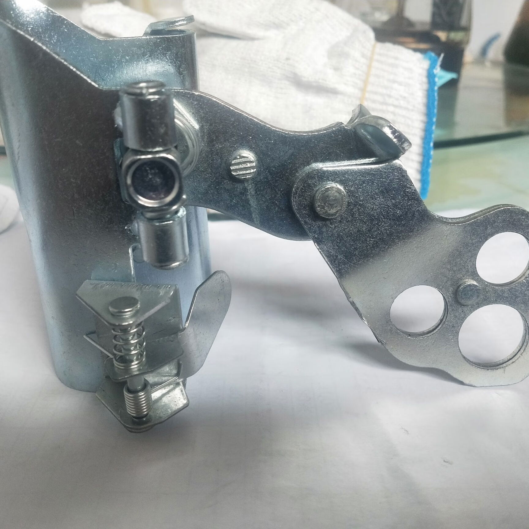 hkda安全绳自锁器钢丝绳自锁扣高空锁绳器吊篮自锁器下吊防坠器自锁卡