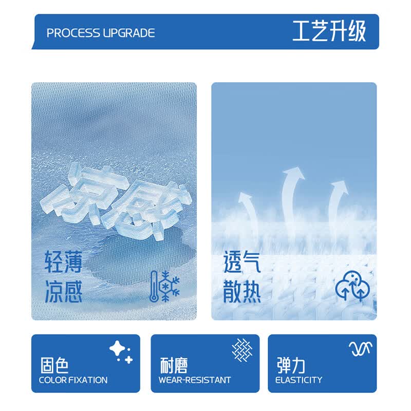 C.MATK美式休闲短裤男夏季薄款男士短裤透气宽松百搭抽绳运动五分裤 黑色-B M