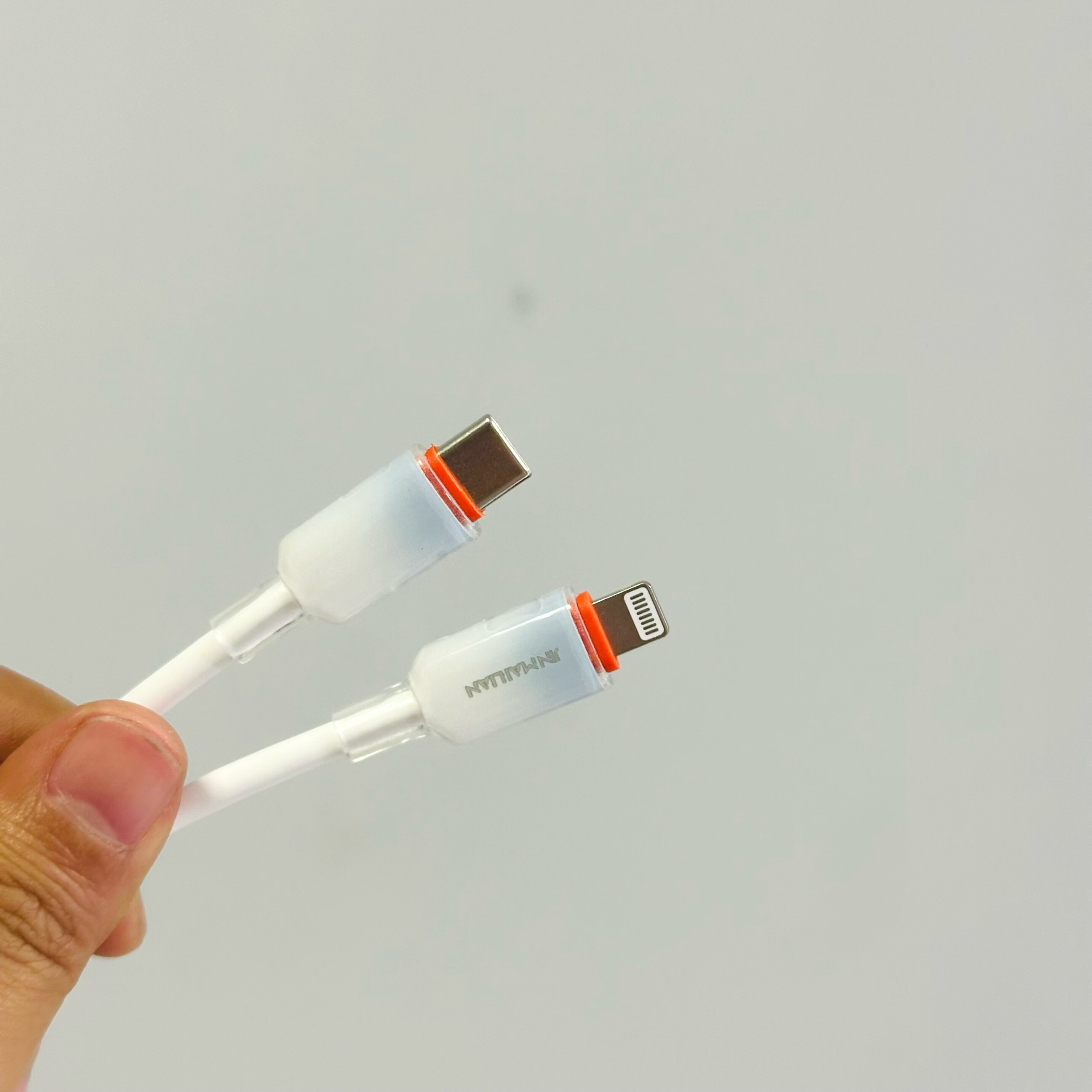 金迈联PD36快充线适用于苹果14PromaX抗折断耐用13Pro闪充线35W瓦 白色