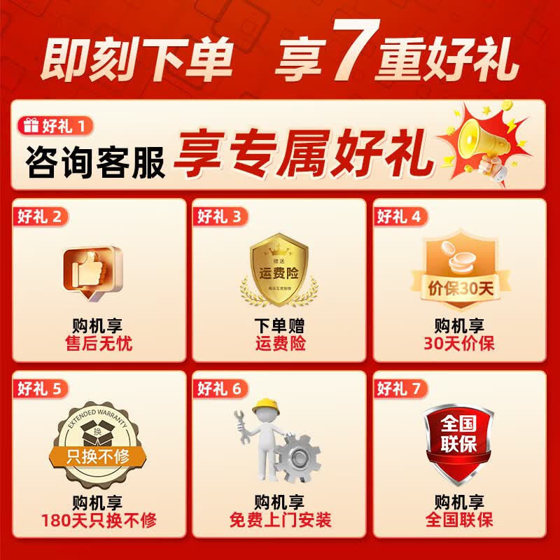 沁园（TRULIVA）10T大通量前置净水器过滤家用反冲洗防爆防冻P-O3711 全屋净水 10T/H
