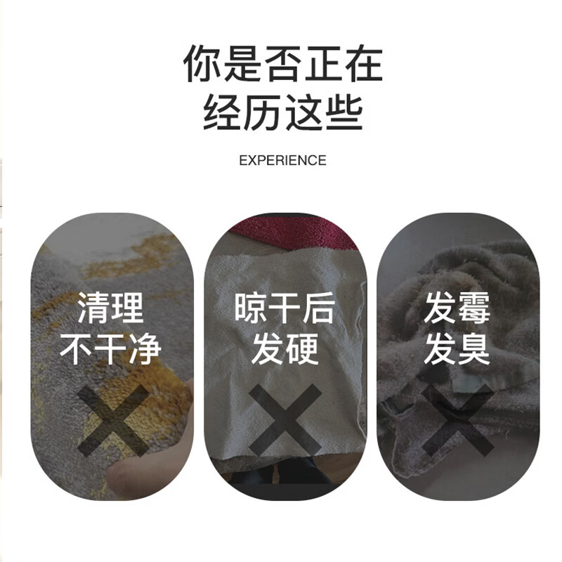 清清美竹纤维洗碗布厨房去油吸水抹布加厚耐脏百洁布刷锅神器擦桌清洁巾 大号23*17cm（3条装）
