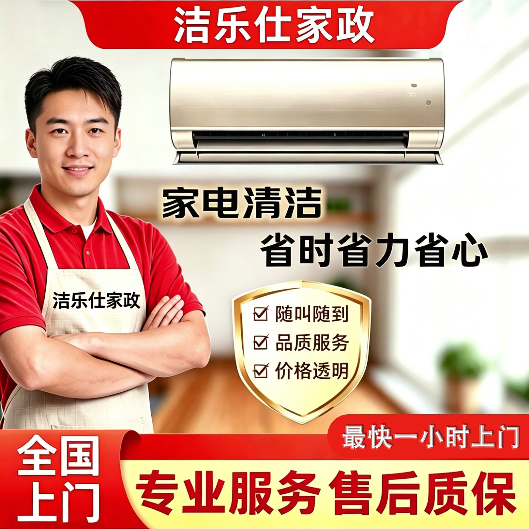 全国上门家电清洗 油烟机/空调/洗衣机/冰箱/清洗深度去污垢除霉杀菌消毒除螨 专业家政上门服务 空调挂机清洗/两台起做