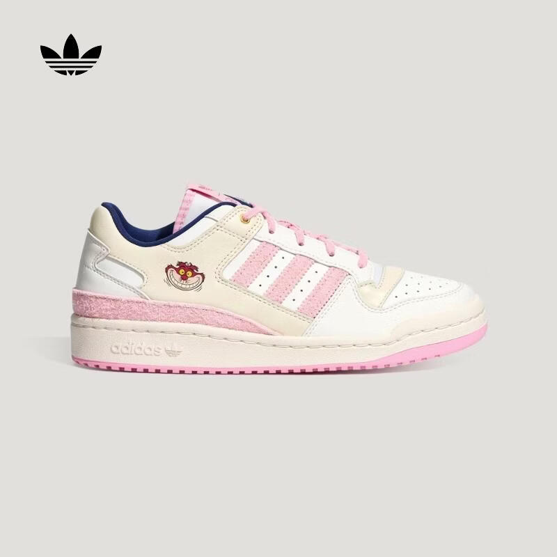 阿迪达斯 adidas【滔搏运动】三叶草男女FORUM LOW CL W运动休闲鞋 KH5900 38.5