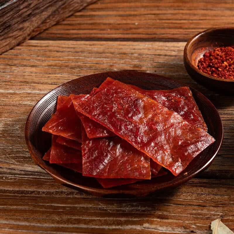 零食香辣酱脖小鱼仔辣条解馋零食休闲食品小吃卤味 猪肉脯20包