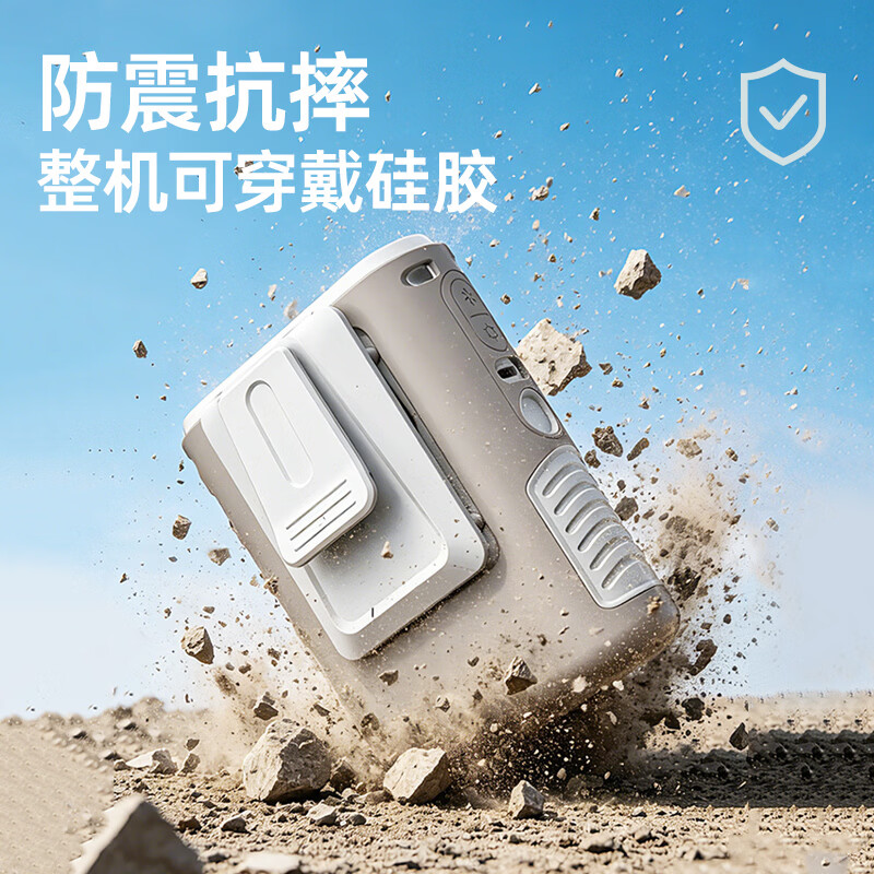 有厘头【重磅新品】户外挂腰风扇小型便携随身工地露营超强风力降温神器随身制冷USB充电超长续航小空调 黑色 挂腰风扇第1名<快至今日达>