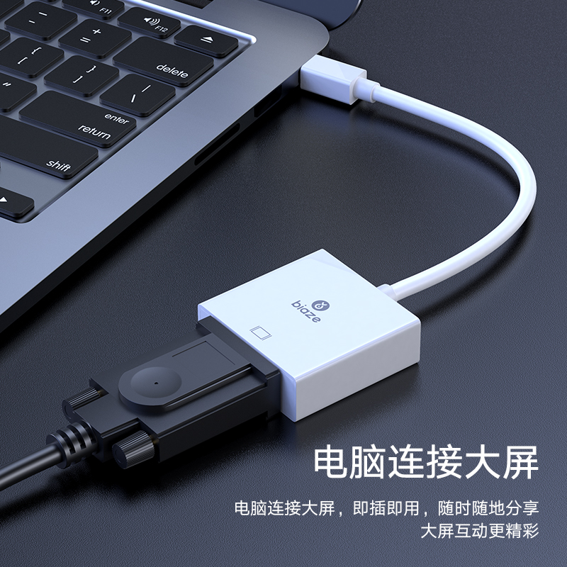 毕亚兹Mini DP转VGA转换器ZH11-PC技嘉970用这个好用吗？