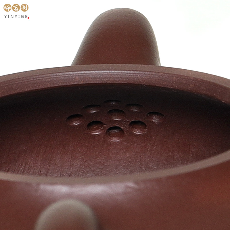 吟艺阁 宜兴紫砂壶套装传统纯手工功夫茶光素款高档整套茶具礼盒装 玉乳 单壶 180ml