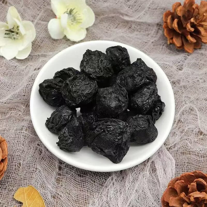 同仁堂(TRT)特级乌梅中药材烟熏乌梅肉酸梅汤无硫500g乌梅干三豆饮乌梅酸梅汤 【特级乌梅】 250g*4罐 (特级大果)