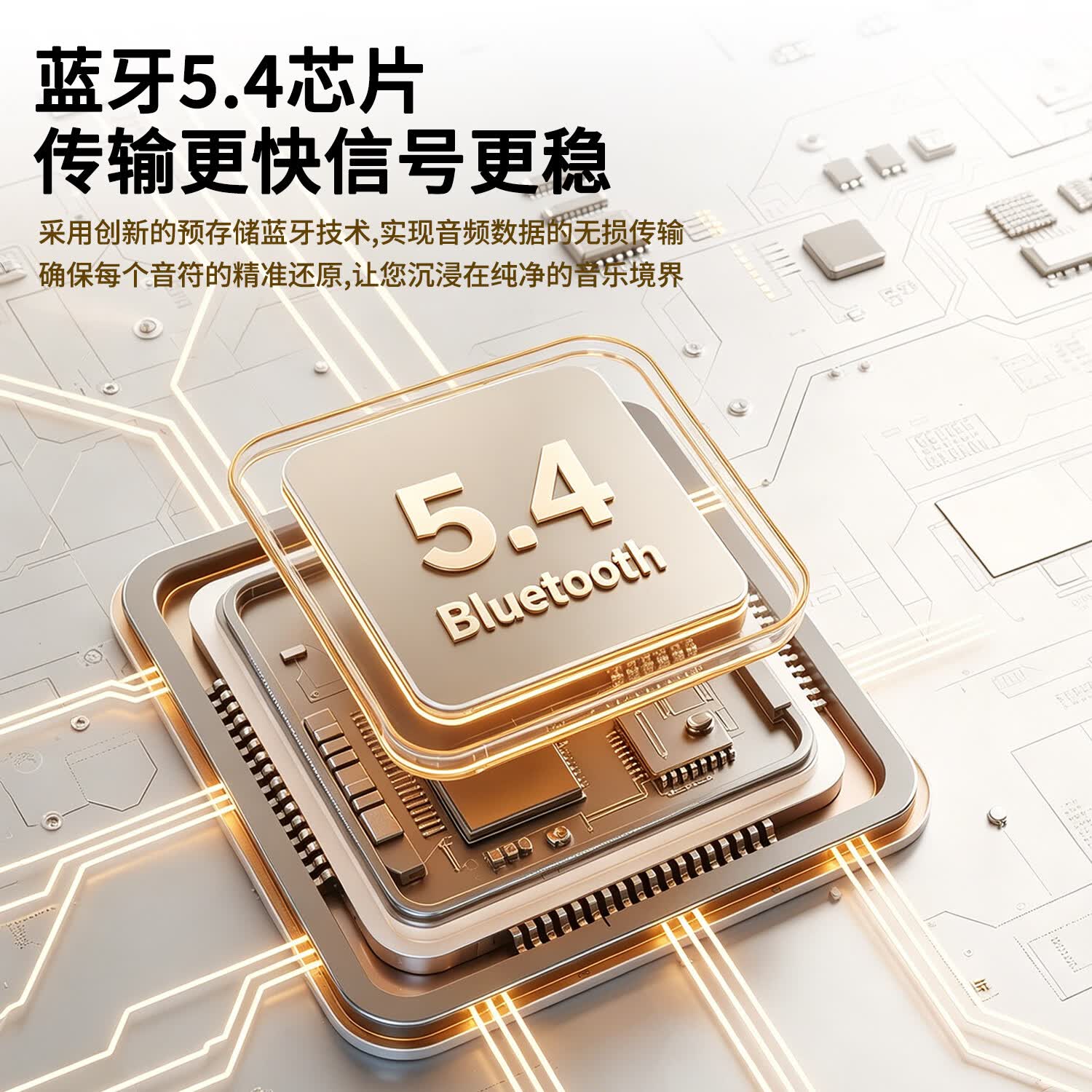 KDYNIX高尔夫球蓝牙耳机 ANC主动降噪 半入耳真无线TWS耳机 ENC通话降噪 长续航低延迟运动游戏音乐耳机 【高尔夫】白色