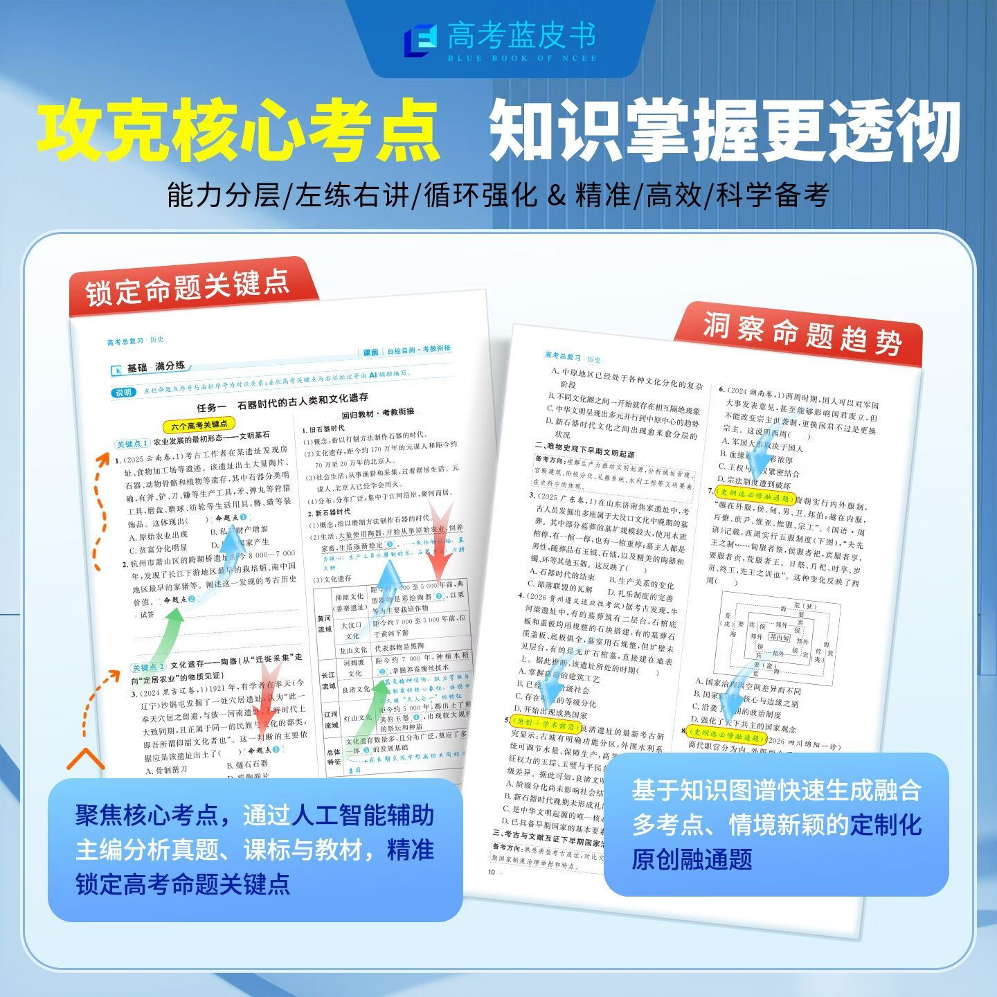 【官方正版】2027年新版高考蓝皮书高考能力梯级集训高考高一高二一轮总复习语文数学英语物理化学生物政治历史地理全9科高三总复习高考必刷题教辅资料书籍 志鸿优化出版社直发 全国通用版 2027年新版【高