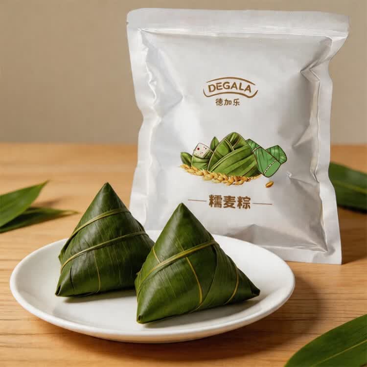 德加乐糯麦粽200g秒杀来袭