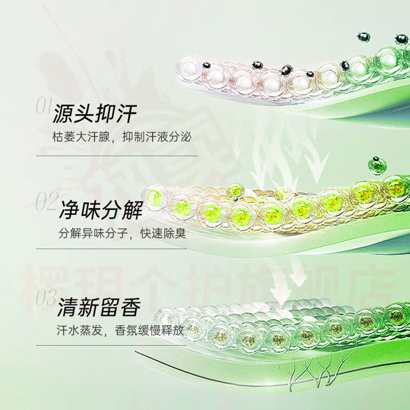 熏姿颜臻元小红瓶香体露止汗清爽腋下净味除臭草本亲肤抑汗舒缓持久留香 组合装【浅夏雏菊+初夏栀子】各一瓶 官方直售